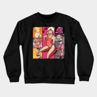 Ink Punk Collage Crewneck Sweatshirt